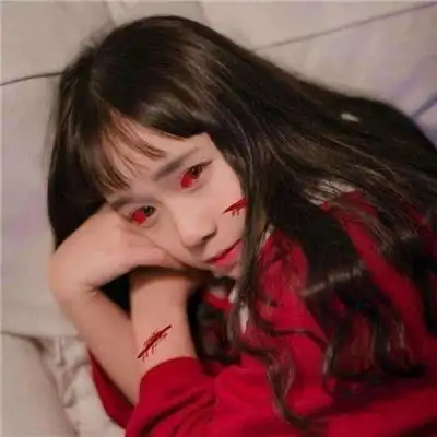 qq女生头像病态血腥黑暗系 另类独特的女生个性头像