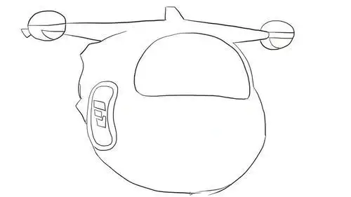 乐迪简笔画怎么画