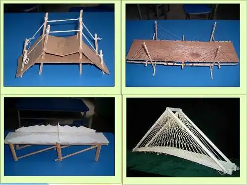 科学"形状与结构"《2.8用纸造一座"桥"》