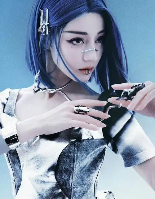 迪丽热巴这个ai造型真是帅翻了.#动态连更挑战