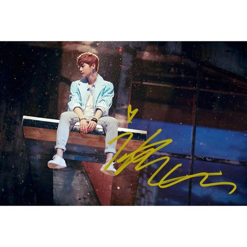 6寸鹿晗亲笔签名照片新款热门宣传照签名照147号