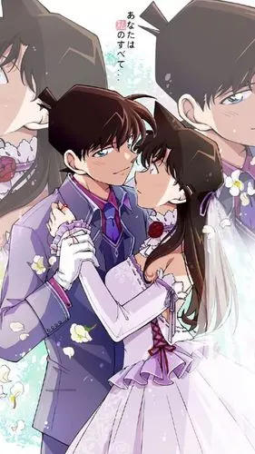 名侦探柯南工藤新一和毛利兰