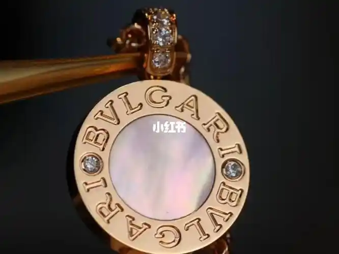 宝格丽黑白双面项链