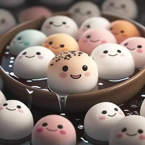 元宵节可爱版汤圆来了_网易订阅