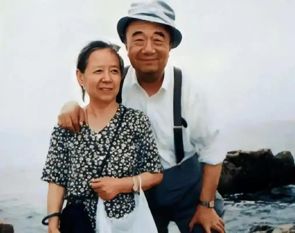 老照片1494演员李丁和爱人贾九霄