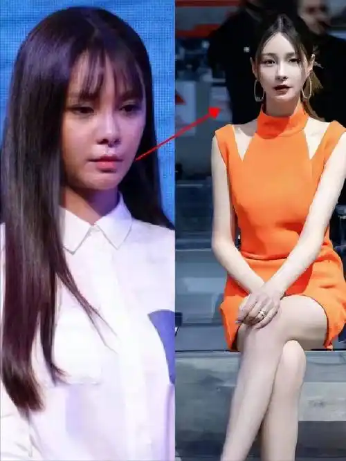 "妆前貌美如花,妆后农村大妈",女星素颜照,将"真容"全暴露_沈梦辰