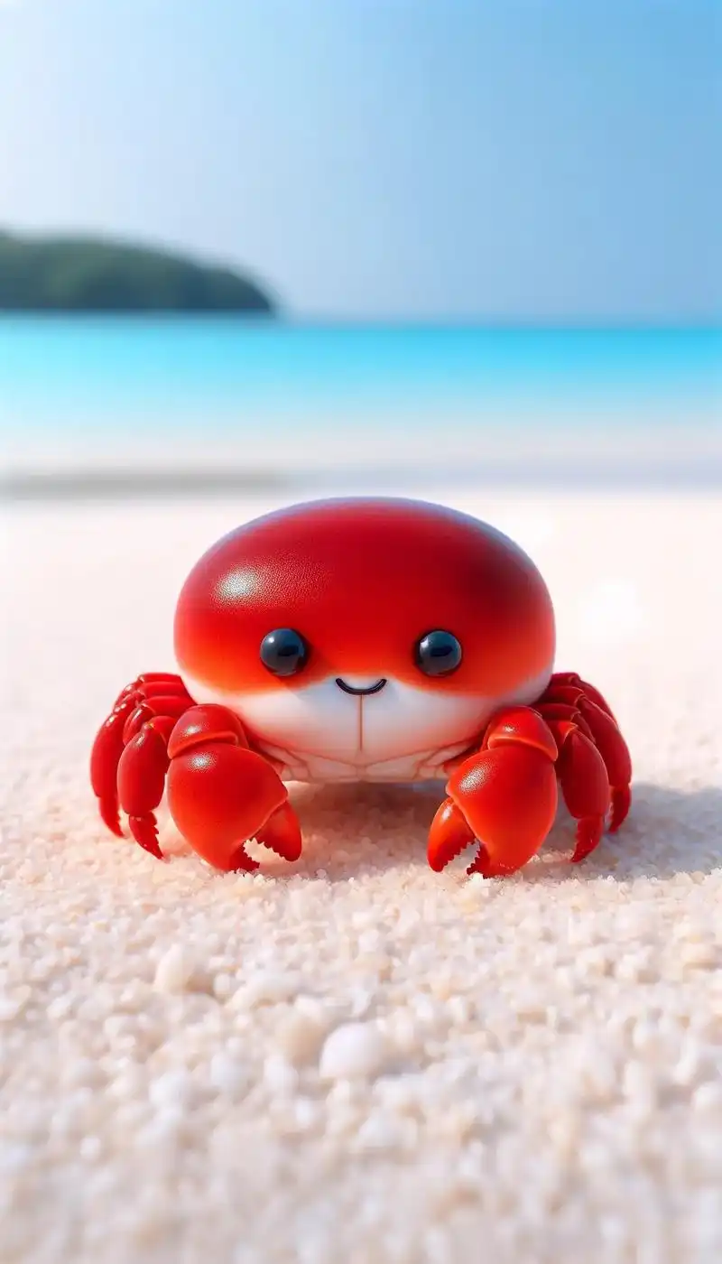 岁月是把杀猪刀呀!小螃蟹#神奇动物在抖音 #治愈系 #海洋生 - 抖音