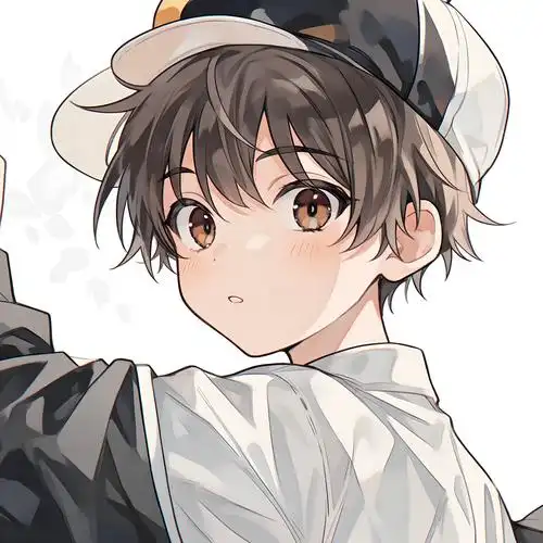 戴帽子的小男孩头像