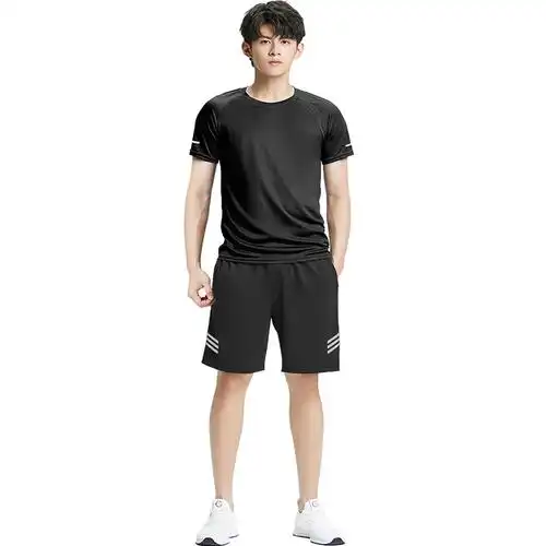 运动套装男迈高登跑步健身衣服装备短袖夏季t恤上衣速干衣篮球训练