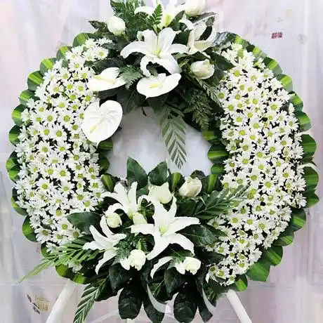 宿州花圈店支持网上订花圈吗?