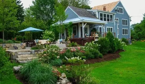 一组美式田园风格轻钢小别墅款款让人心动