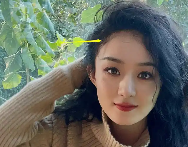 造型师晒与赵丽颖合照,颖宝高发量又现窄额发际线,可爱似洋娃娃_头发