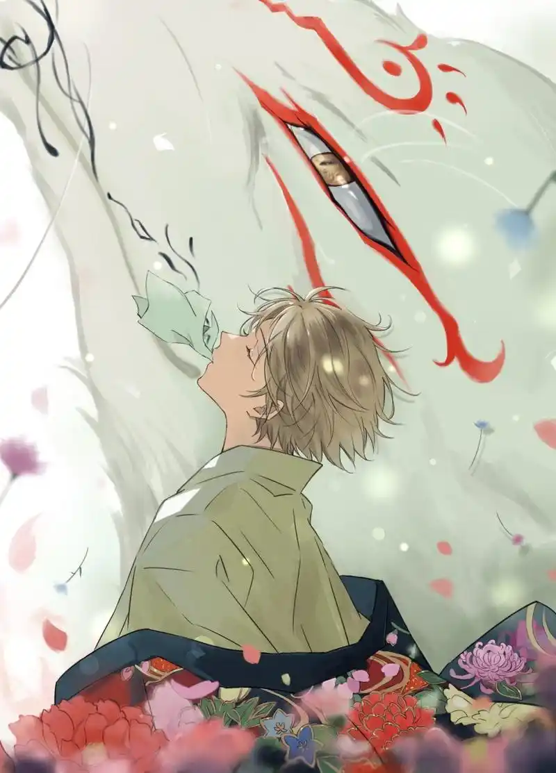 二次元# #夏目友人帐# 夏目与斑 twi:誰花