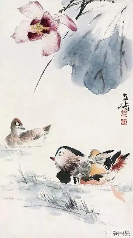 【国画欣赏】王雪涛写荷68幅,美不胜收!