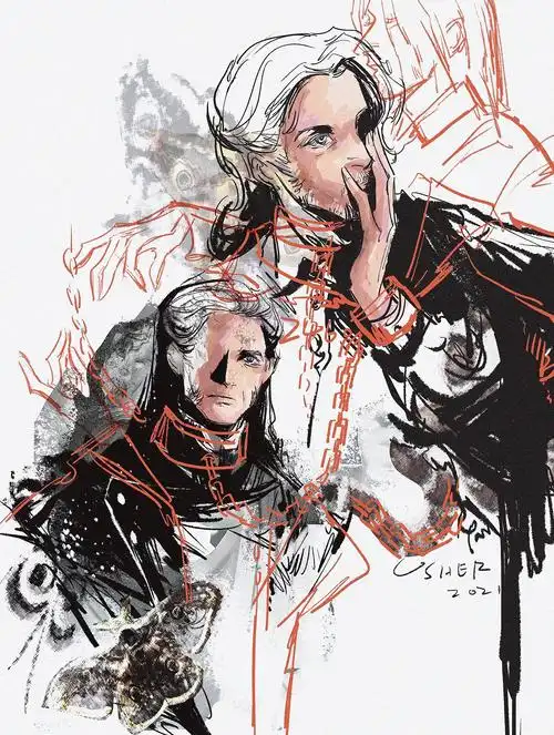 【板绘插画】《悲惨世界》衍生插画