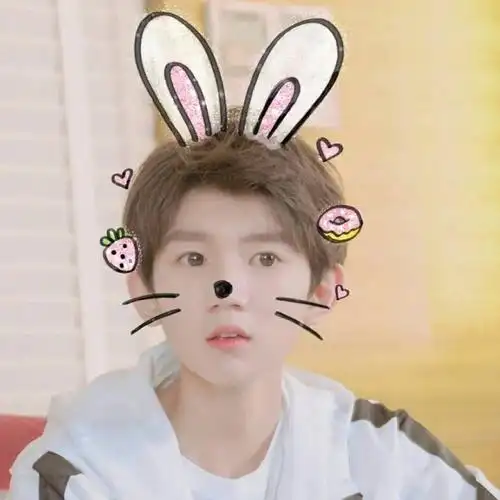头像精选王源可爱兔子头像萌到你心里去了快换头像吧