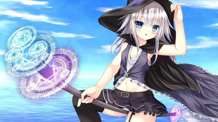 少女骑魔法搜查 4k动漫图片,4k高清动漫图片,娟娟壁纸