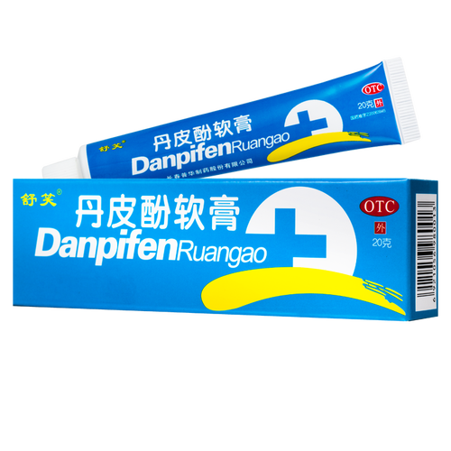 舒笑 丹皮酚软膏20g 皮肤过敏药膏外用止痒抗过敏 1盒装