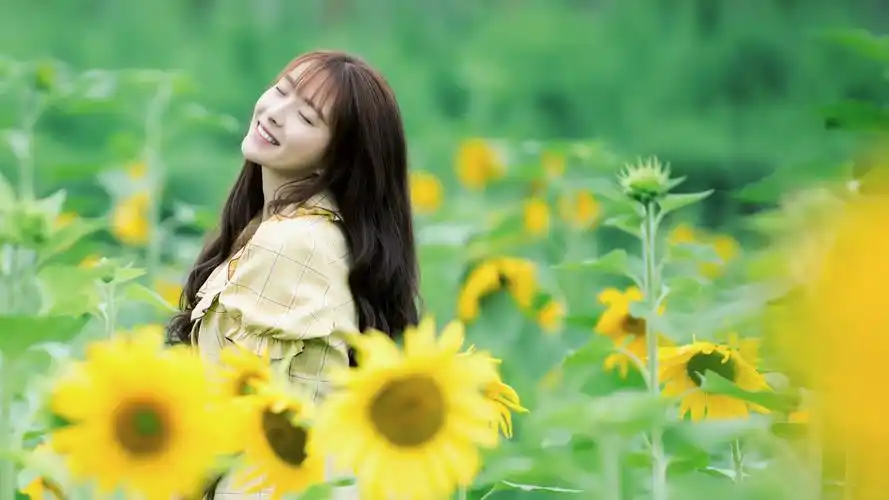 微笑拥抱每一天 做像向日葵般温暖的女子