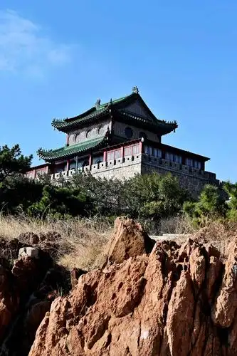 游栈桥,小青岛,小鱼山.