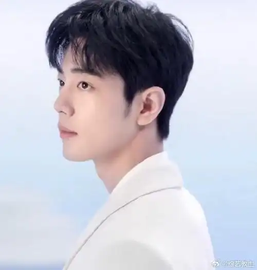 肖战白西装回眸 好帅!