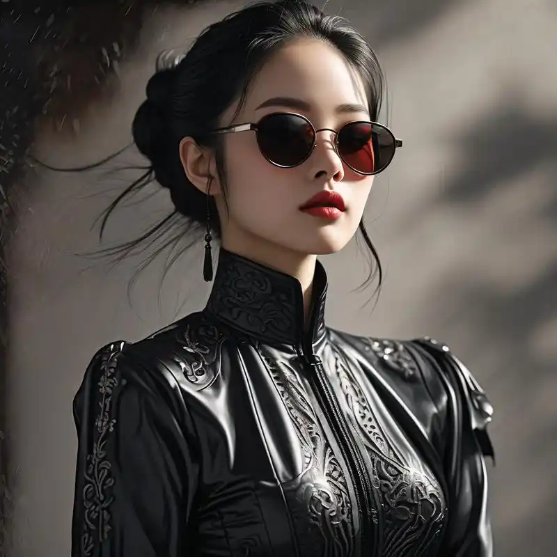 真人风格头像,冷酷霸气女生系列99 谁能拒绝真人风格头像呢?