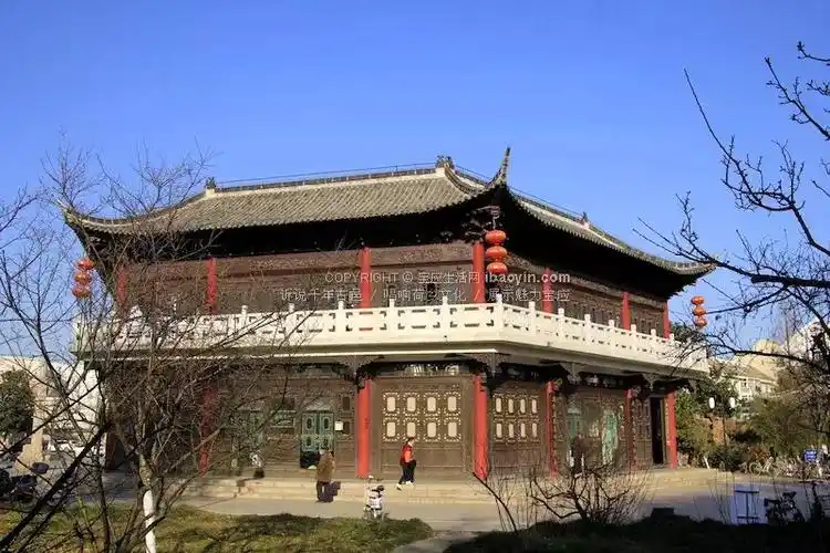 古风古貌!随拍宝应纵棹园古建筑群