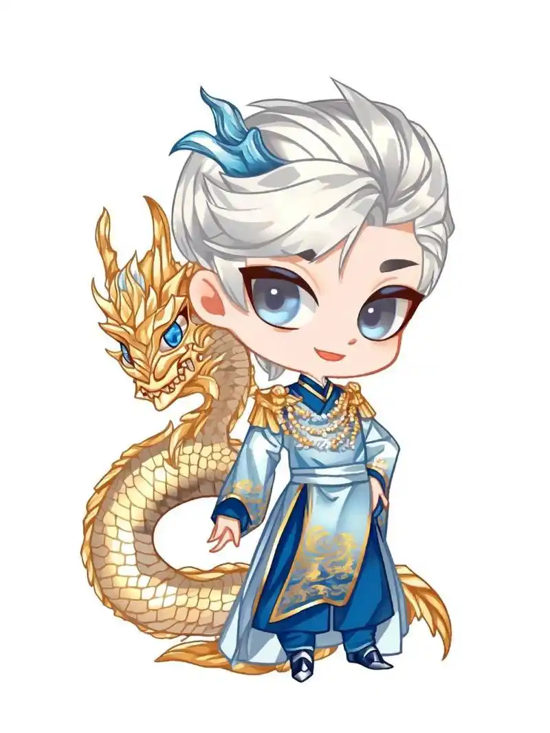 q版古风二次元龙拟人(男生版) #搞的就是艺术# #夏日滤镜# #搞的就是