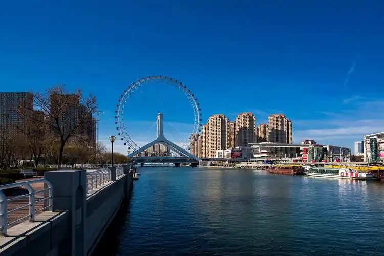 大美天津---海河岸边