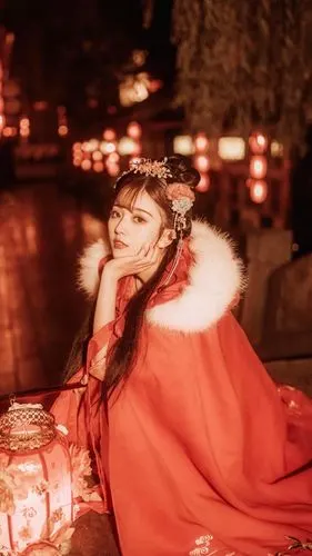 古装美女温婉仙气