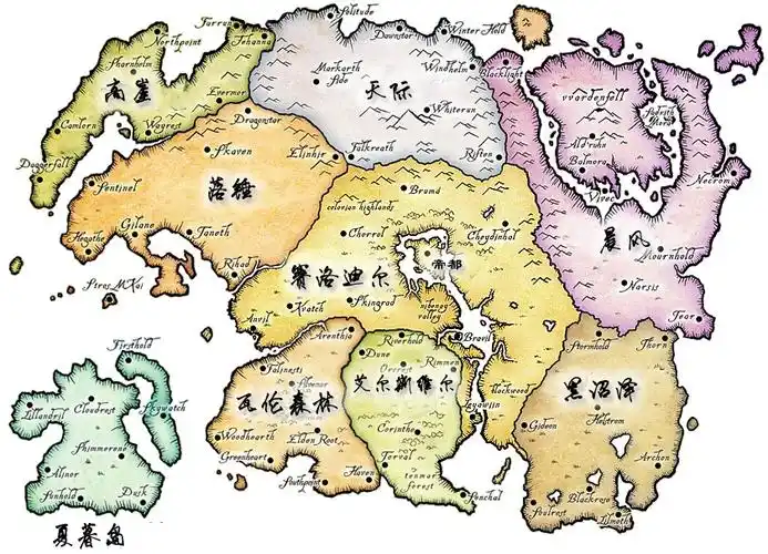 上古卷轴5塔玛瑞尔在哪