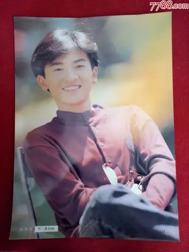 怀旧收藏九十年代港台影视明星海报苏有朋5035cm