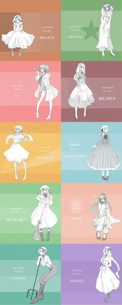 即指《黑塔利亚》所有女性角色. /p>