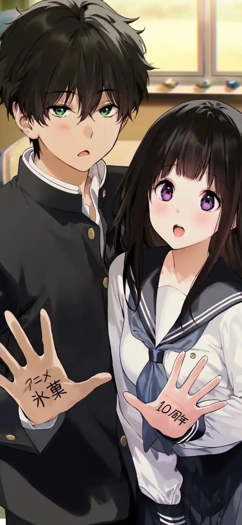 壁纸 #美图 #情侣 #美好 #日漫     喜欢?就拿来 - 抖音