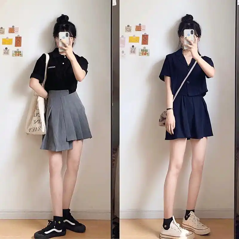 16套适合小个子女生的夏日穿搭,气质满分赶紧学起来