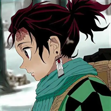 第132期动漫男头:鬼灭之刃灶门炭治郎无水印男生头像