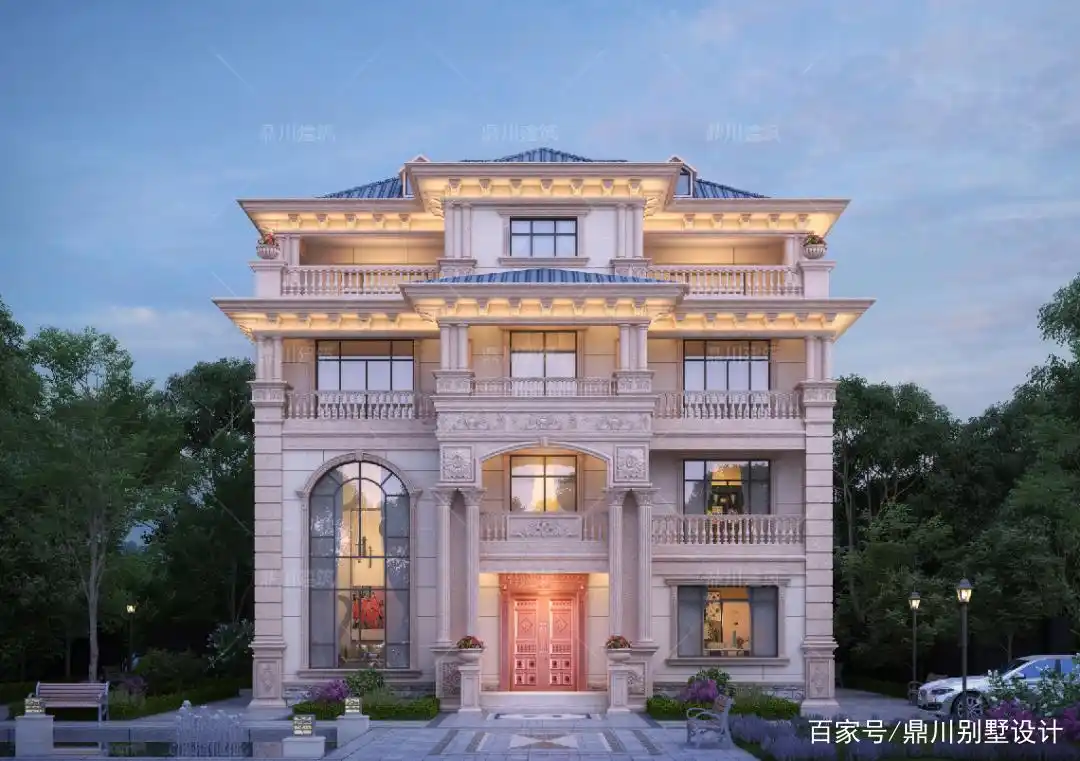 10套精美农村别墅,外观霸气富贵,妥妥的欧式豪宅