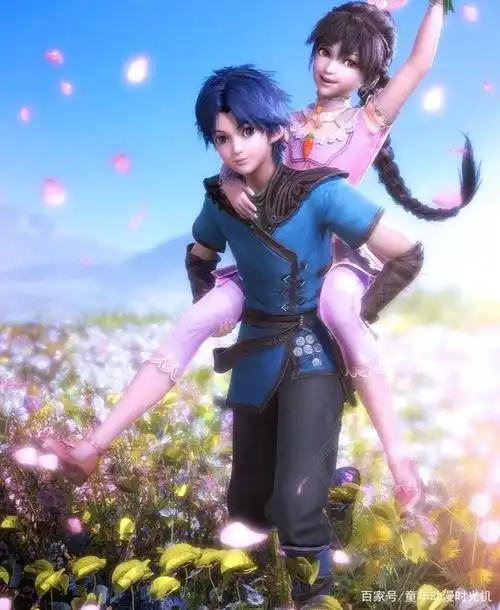 走进《斗罗大陆》世界 看看小三和小舞 越来越恩爱的日子