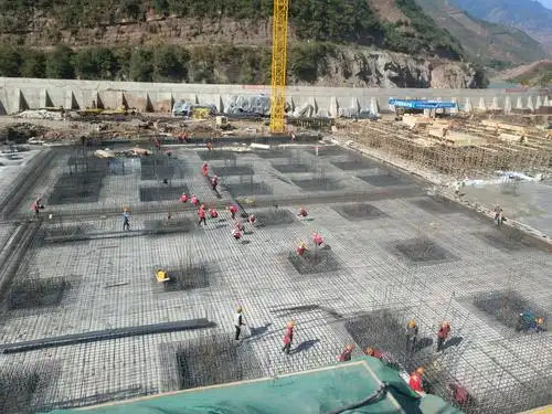 住院楼基础筏板施工