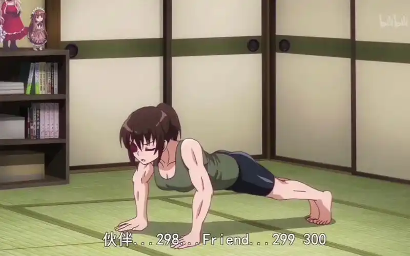 【盘点】动漫中性感肌肉女-那位变态筋肉女仆