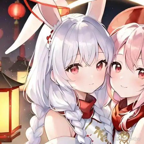 好看的动漫高清闺蜜头像来16615波儿~~暖暖的,闺蜜组合超可爱也