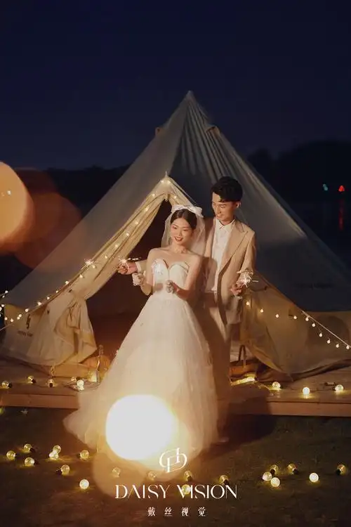 夜景婚纱照这样拍火爆你的朋友圈