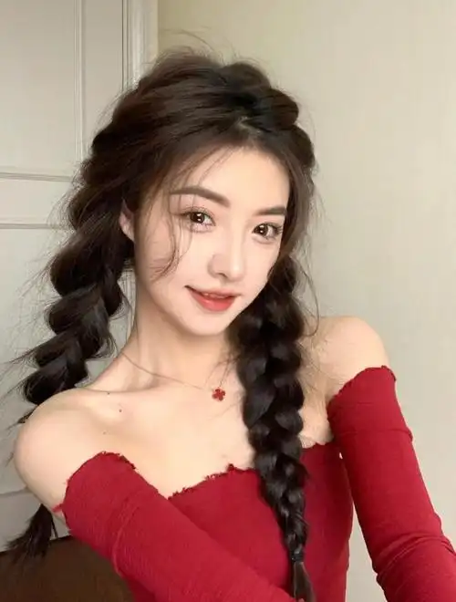 几款绝美的新年公主编发好看又减龄