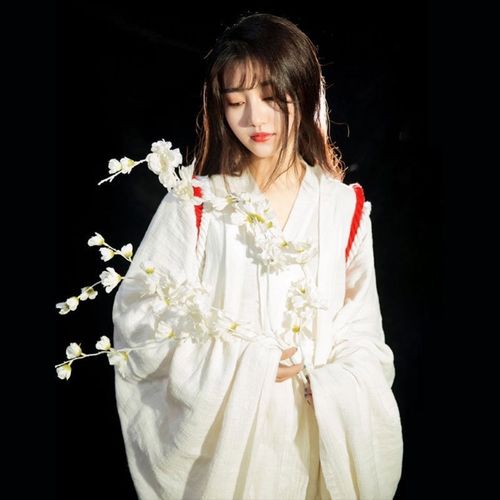 神明少女汉服有香如故超仙古装棉麻古风影楼主题拍照写真摄影服装