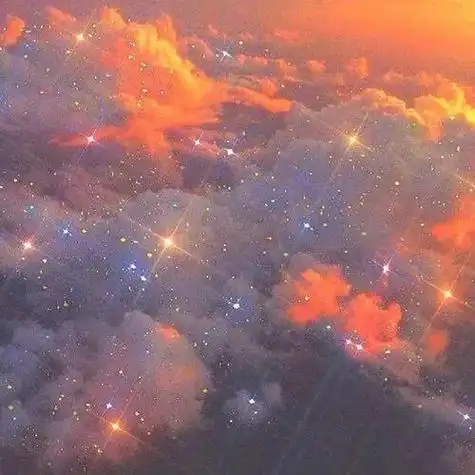 星空双人微信头像