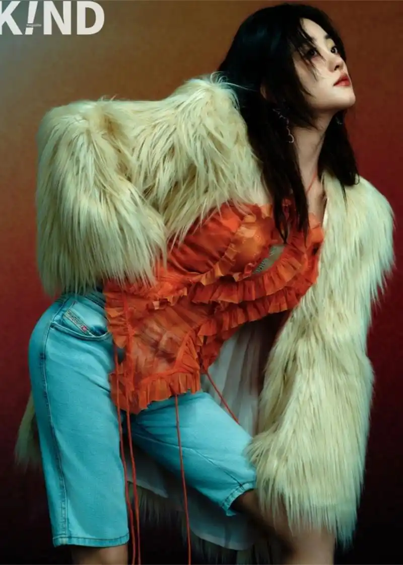 祝绪丹惊艳亮相k!nd magazine封面,展现别样魅力!