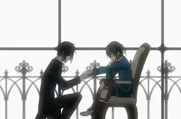 求男向男单膝跪地的动漫图片