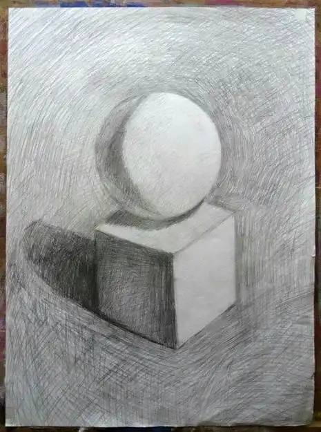 小学生画的简单又好看素描画孩子不宜过早学素描