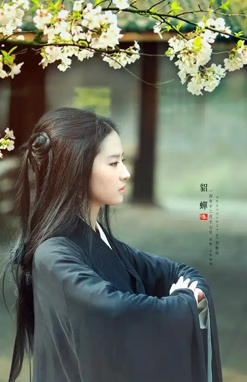 刘亦菲古装美人貂蝉