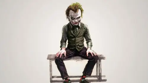 恐怖小丑系列(二):恐怖漫画世界的小丑电脑桌面壁纸